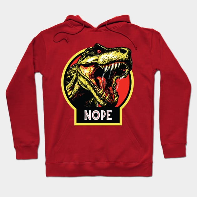 Jurassic Park-Nope Hoodie by qggraphics